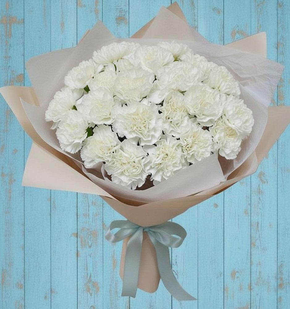 Букет цветов из: Гвоздики в Няндоме