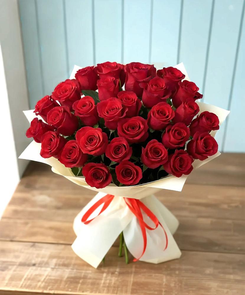 Букет 29 Красных роз в Няндоме