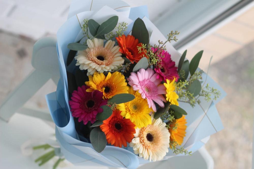 Букет цветов из: Герберы в Няндоме