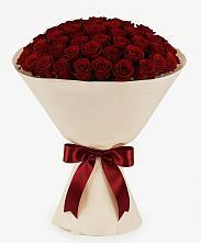Букет 101 Бордовая роза Блэк Бакарра в Няндоме
