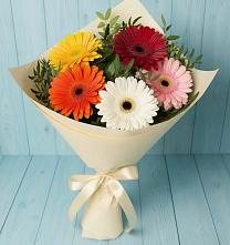 Букет цветов из:  Герберы в Няндоме