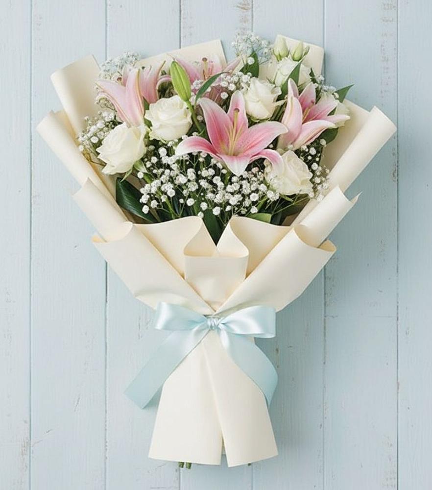 Букет цветов из: Лилии в Няндоме