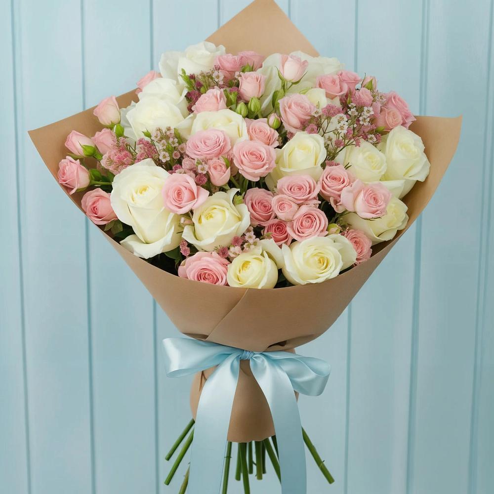 Букет цветов из: Розы в Няндоме