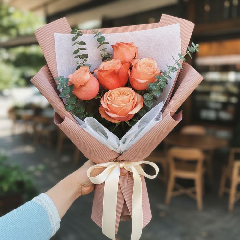 Букет цветов из: Розы в Няндоме