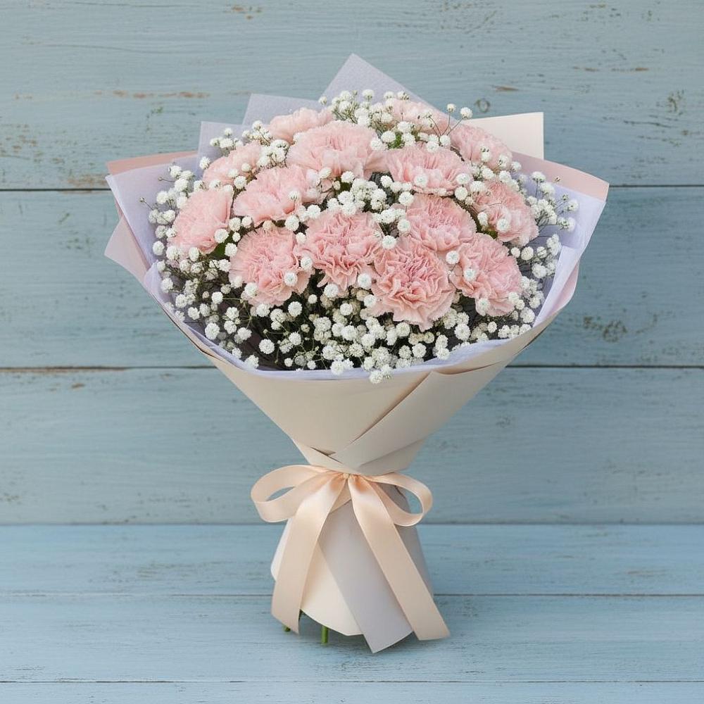 Букет цветов из: Гвоздики в Няндоме