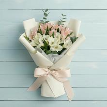 Букет цветов из:  Альстромерии в Няндоме