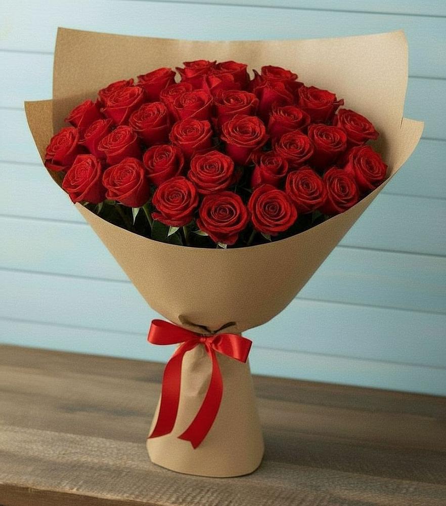 Букет Красные розы Милано в Няндоме