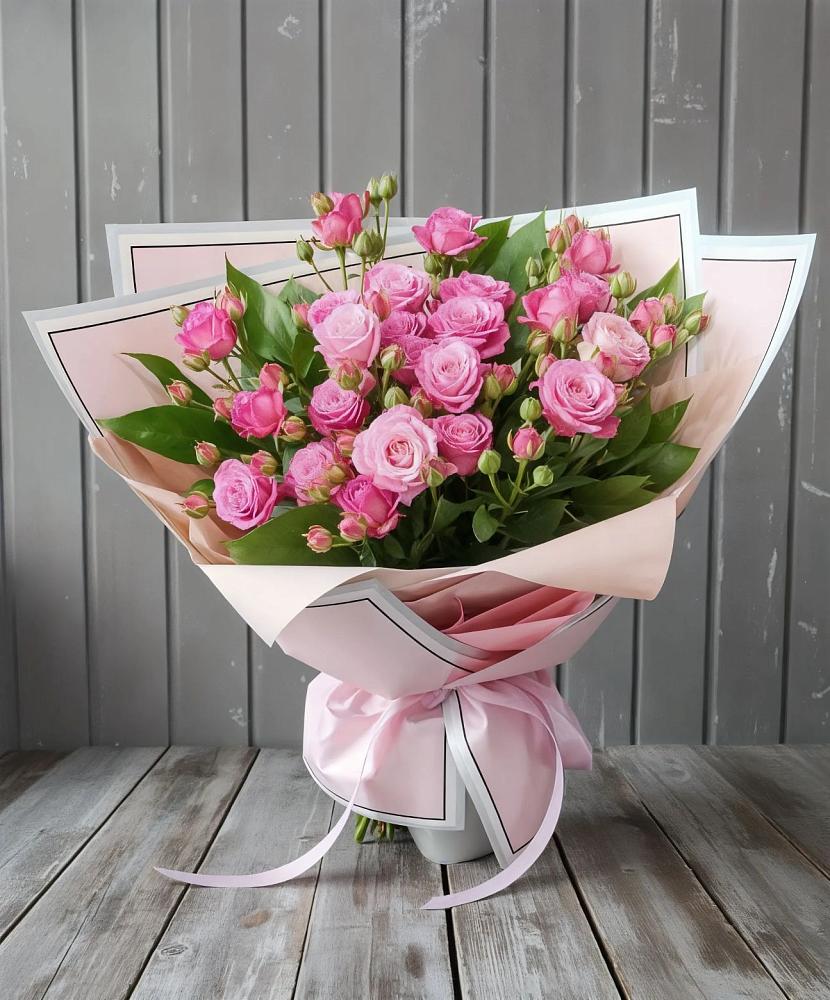 Букет Розовый кустик в Няндоме