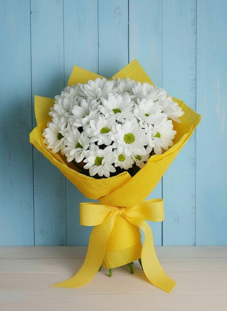 Букет цветов из: Хризантемы в Няндоме