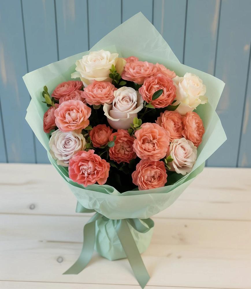 Букет цветов из: Розы в Няндоме