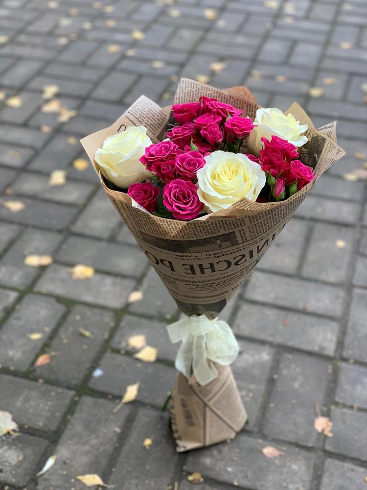 Букет цветов из: Розы в Няндоме