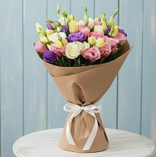 Букет цветов из:  Лизиантусы #REPLACE_PRED# Няндоме